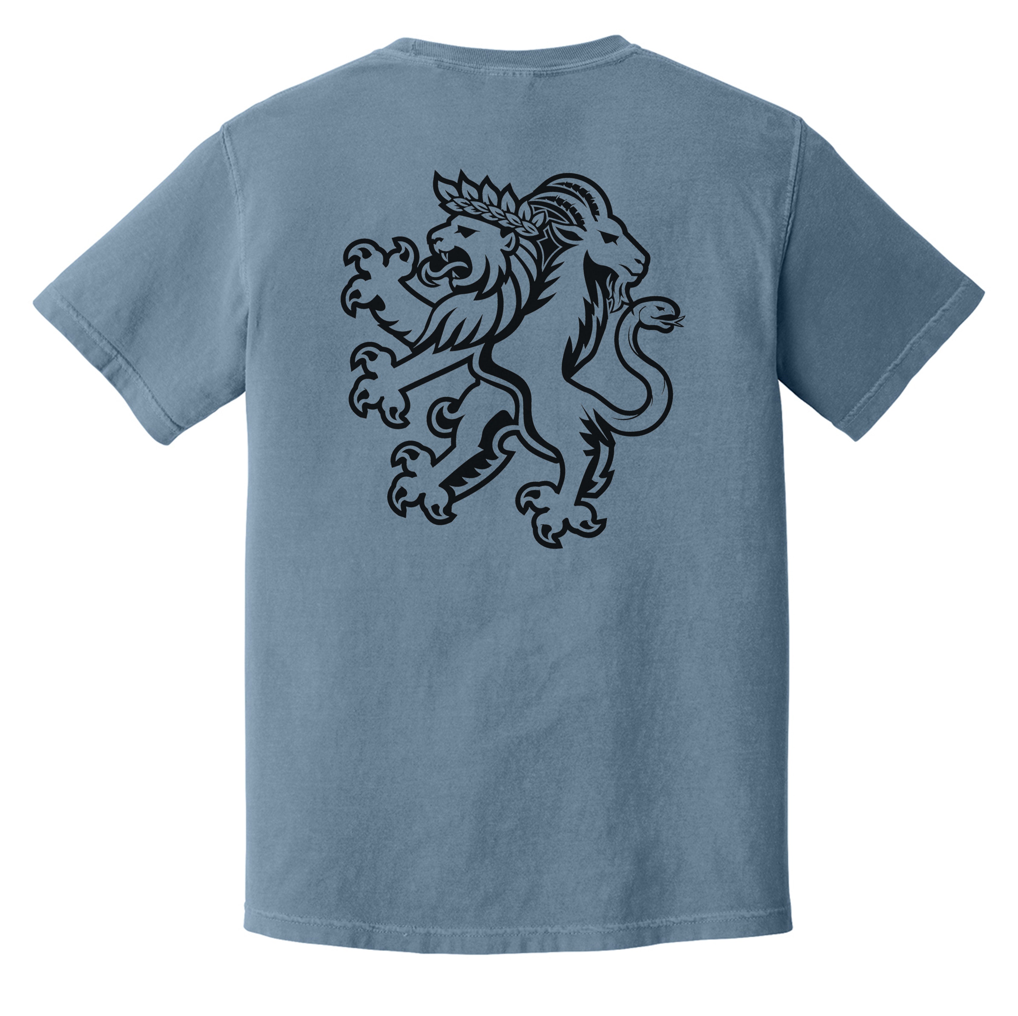Heraldic Chimera Subdued Heavyweight Tee
