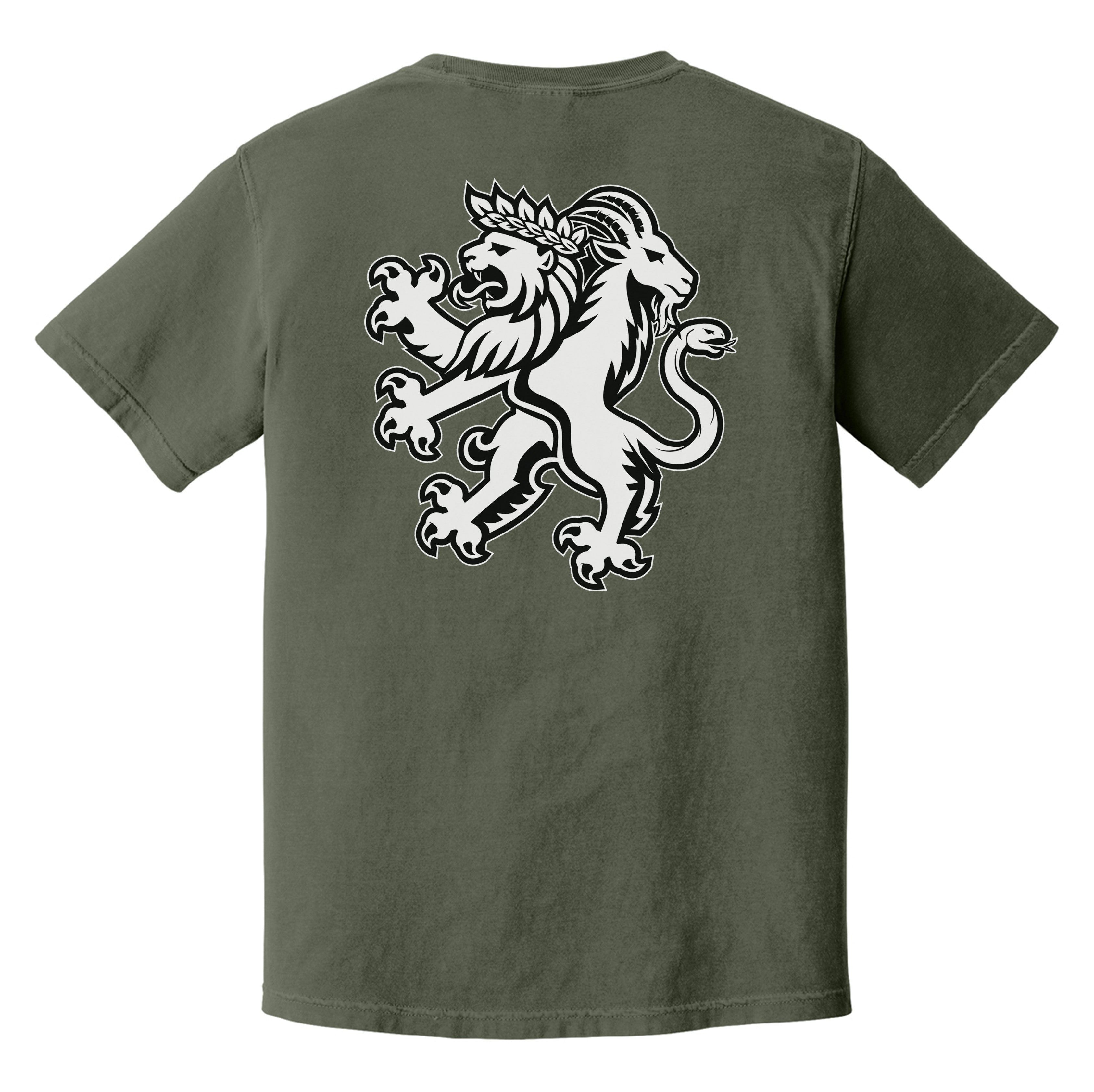 Heraldic Chimera Heavyweight Tee