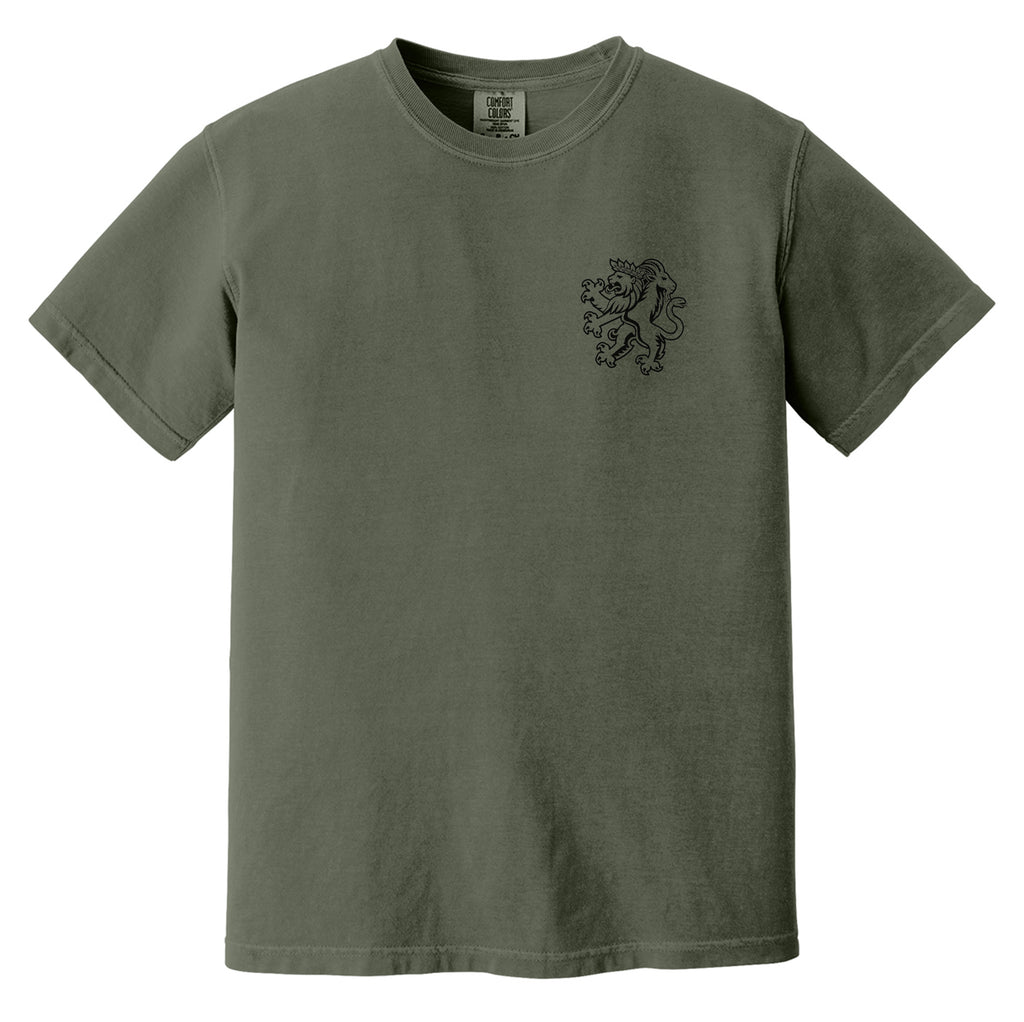 Heraldic Chimera Subdued Heavyweight Tee