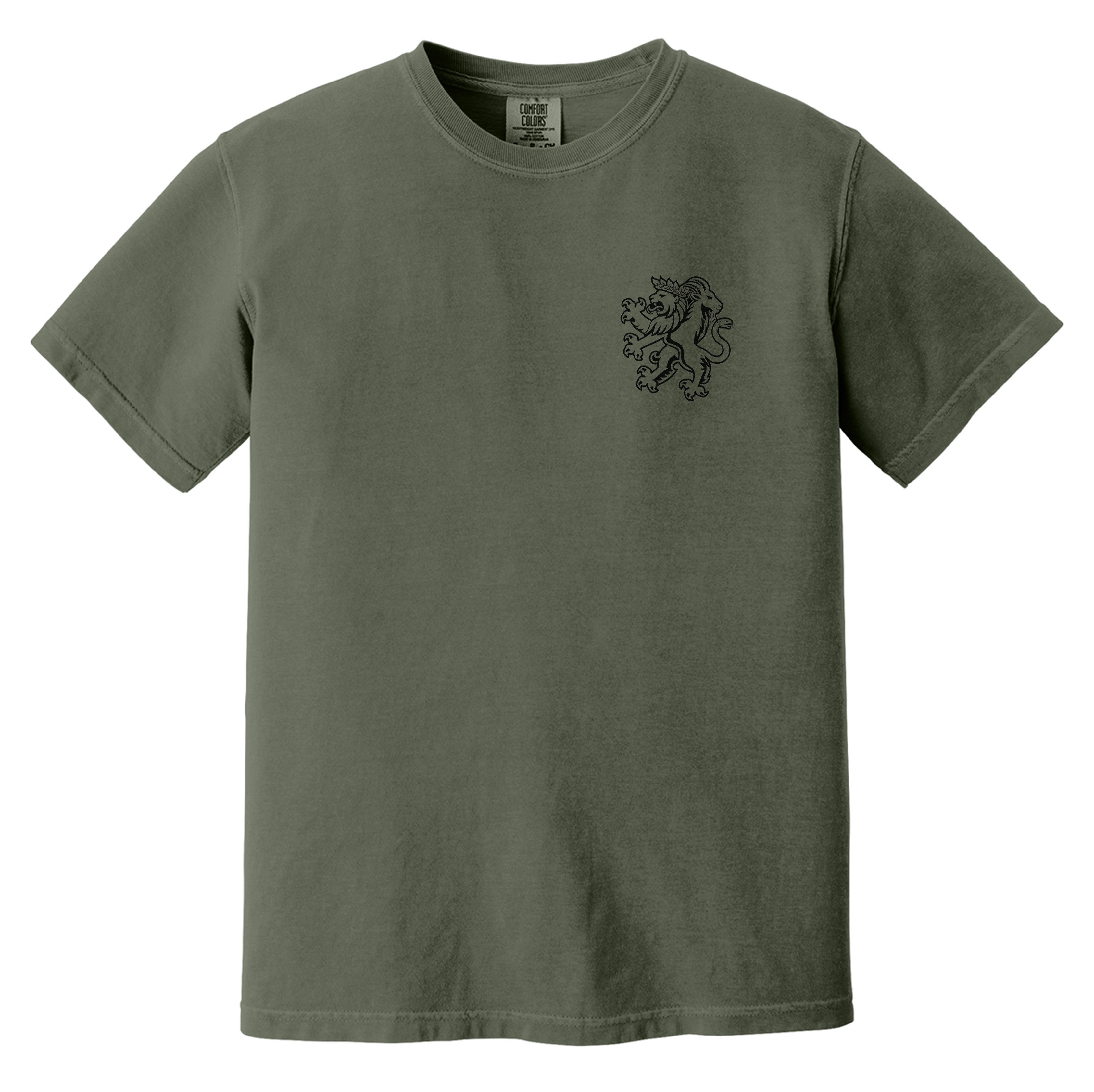 Heraldic Chimera Subdued Heavyweight Tee