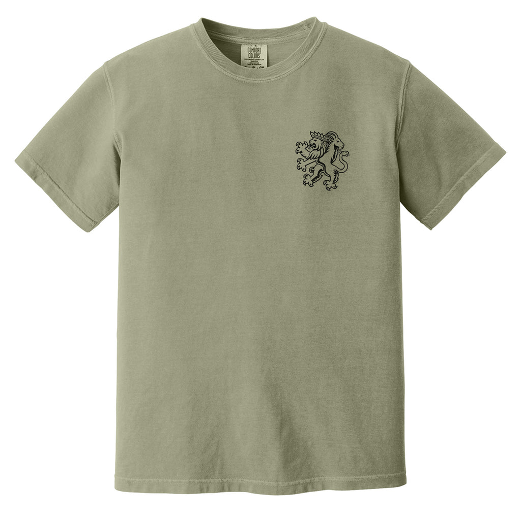 Heraldic Chimera Subdued Heavyweight Tee