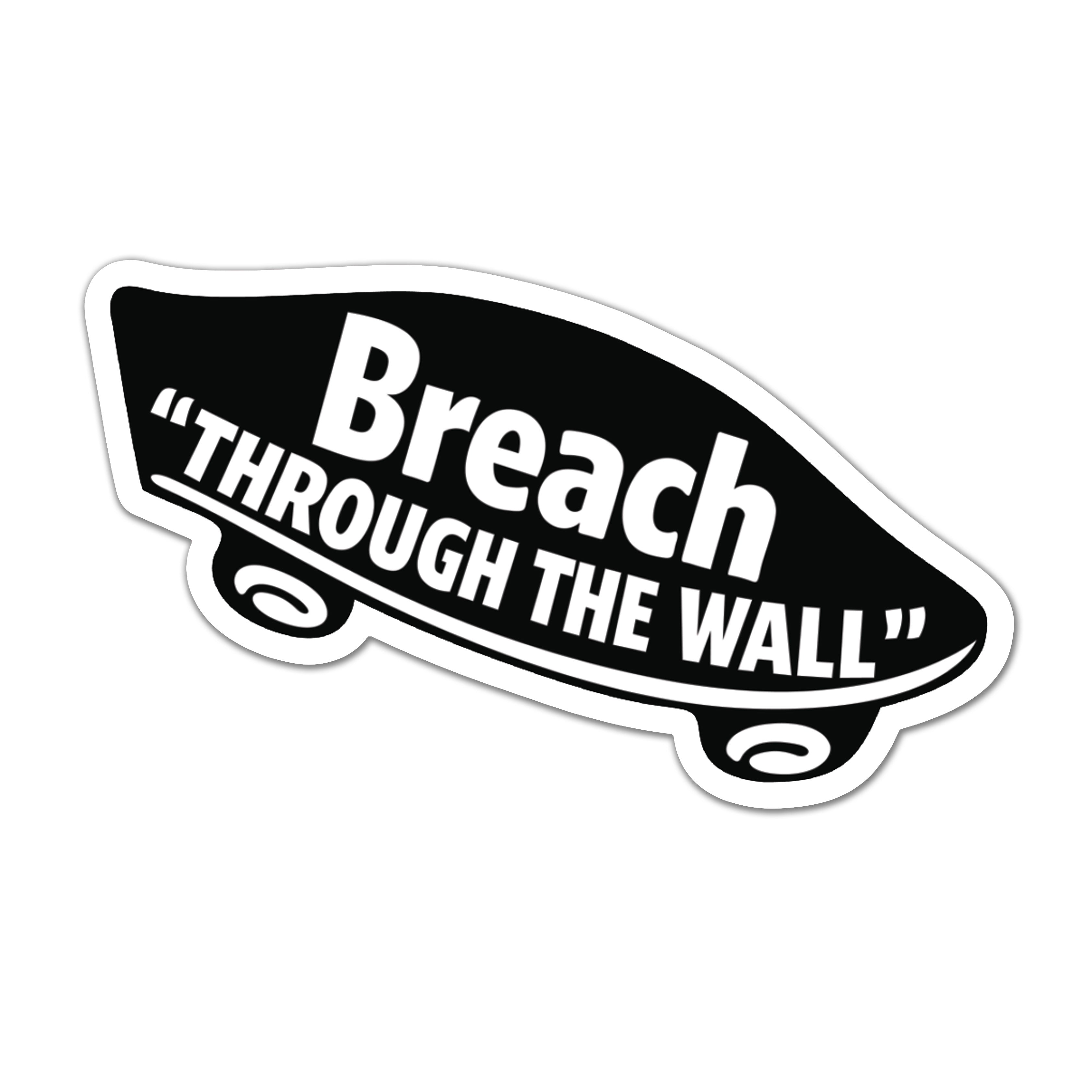 Wall Breach Sticker