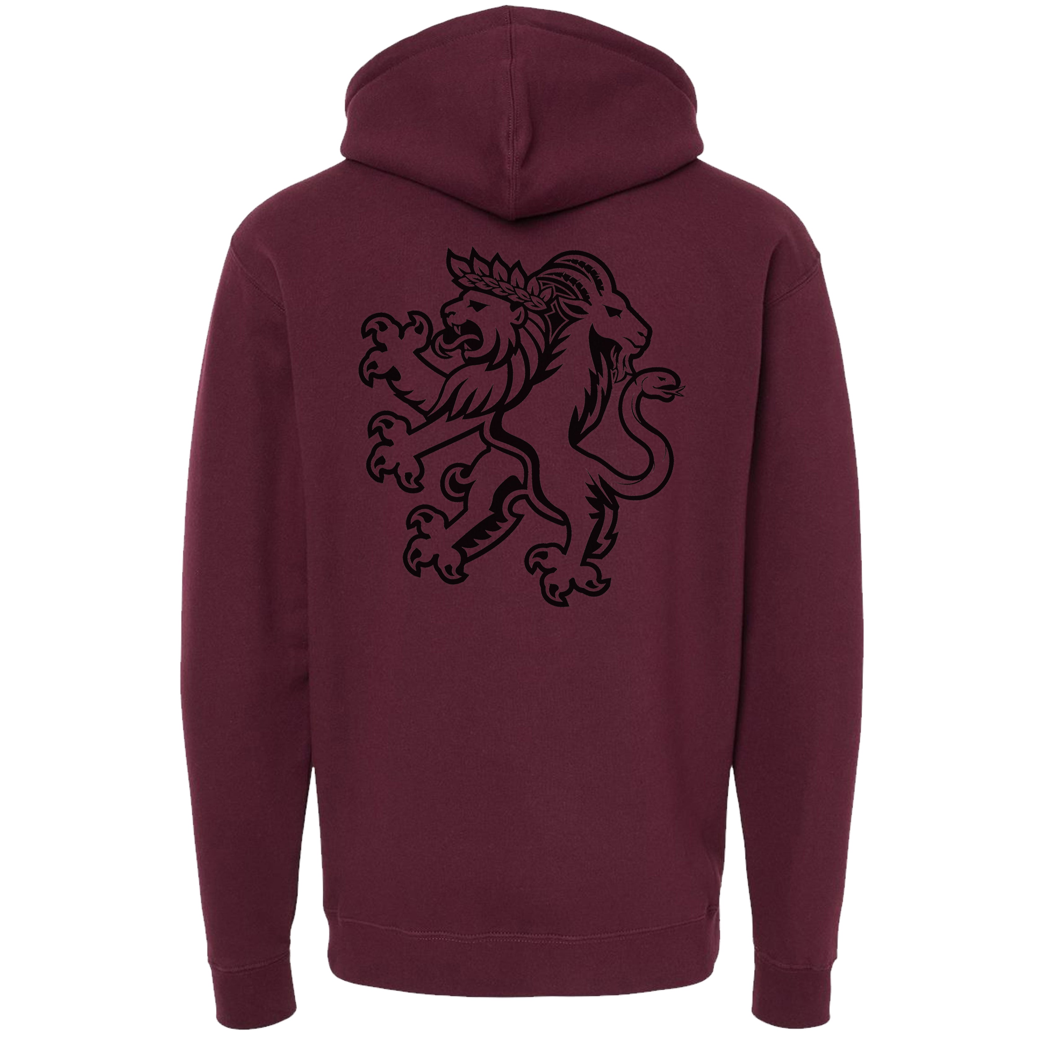 Heraldic Chimera Subdued Hoodie