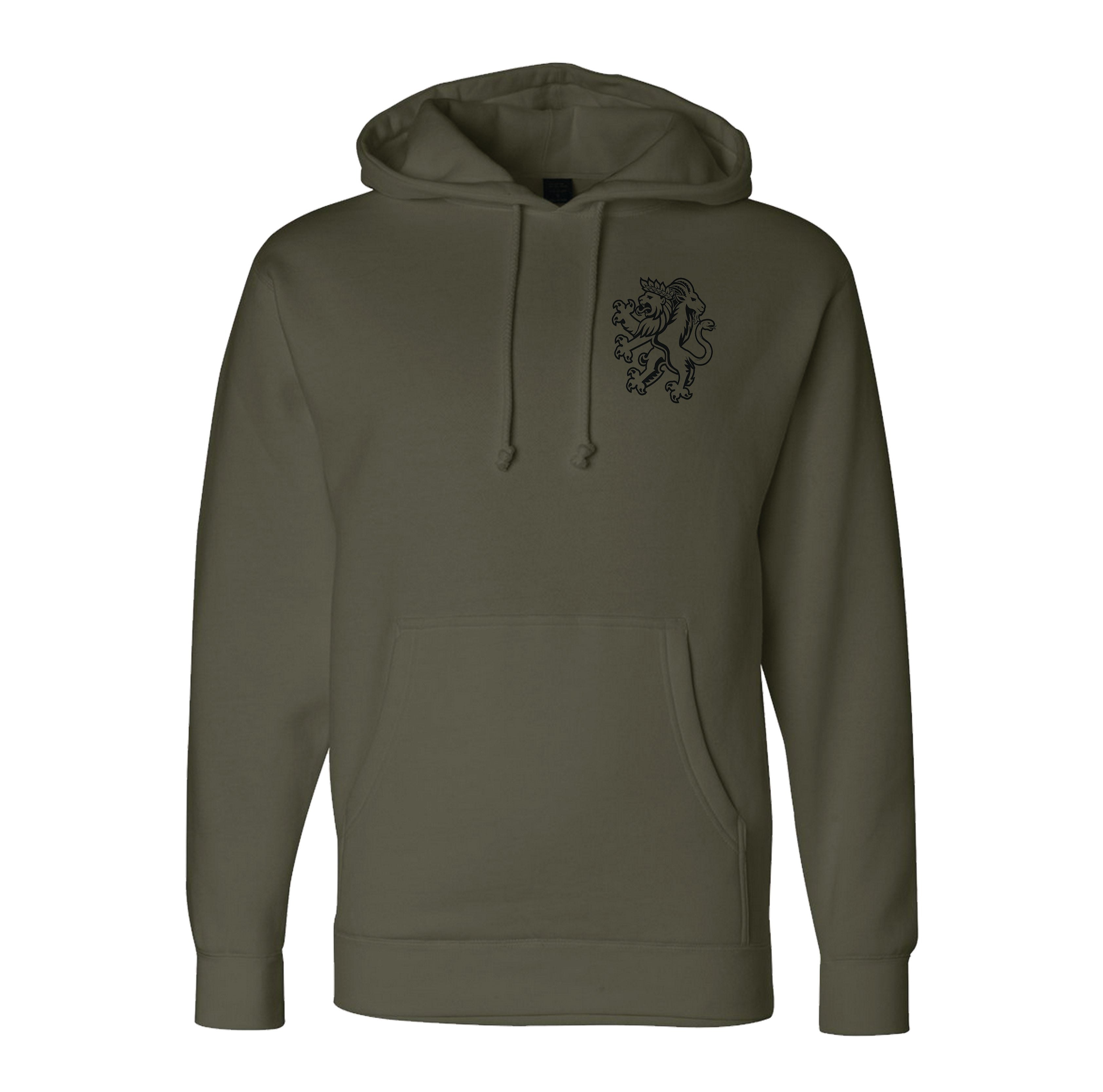 Heraldic Chimera Subdued Hoodie
