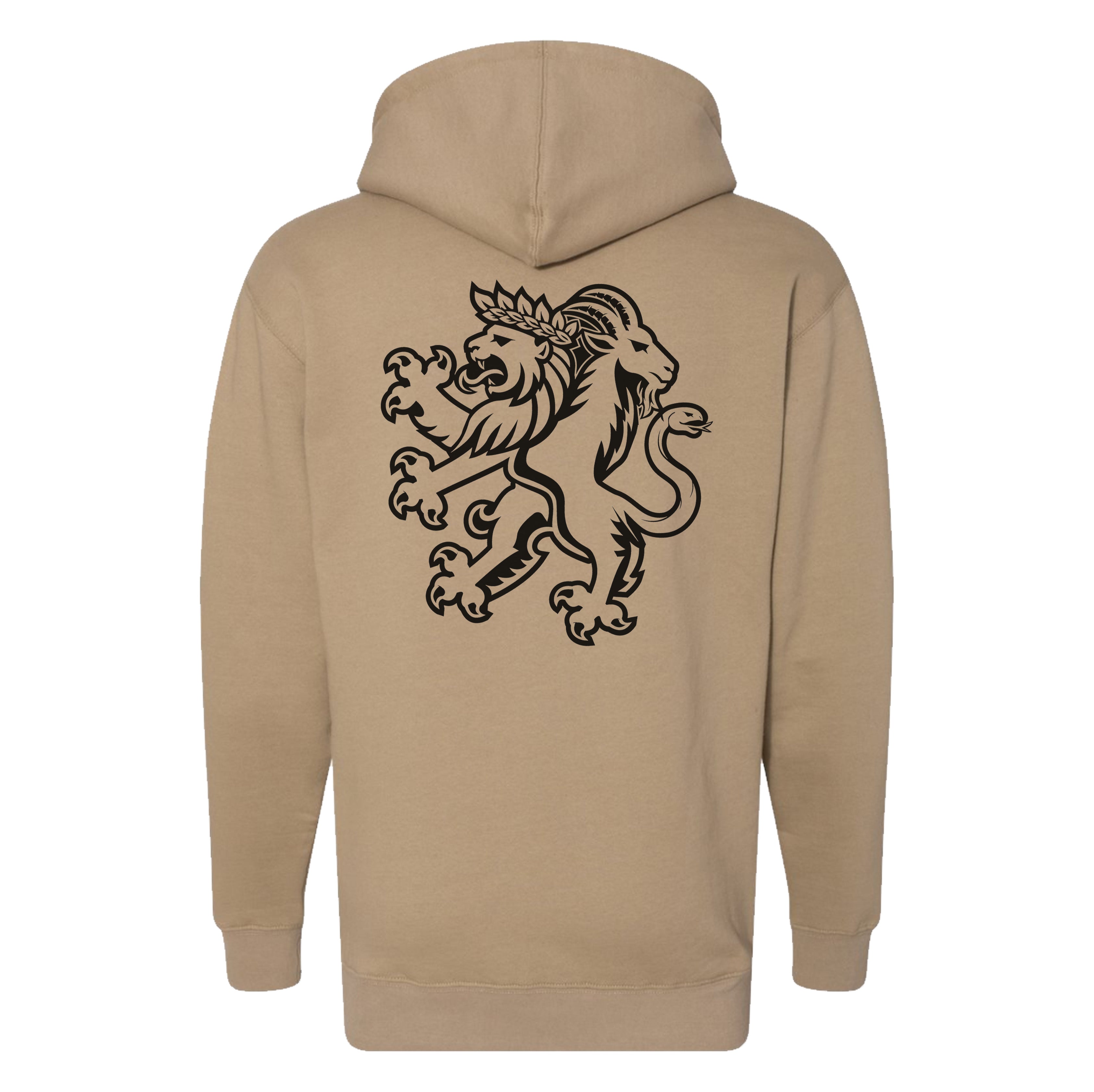 Heraldic Chimera Subdued Hoodie