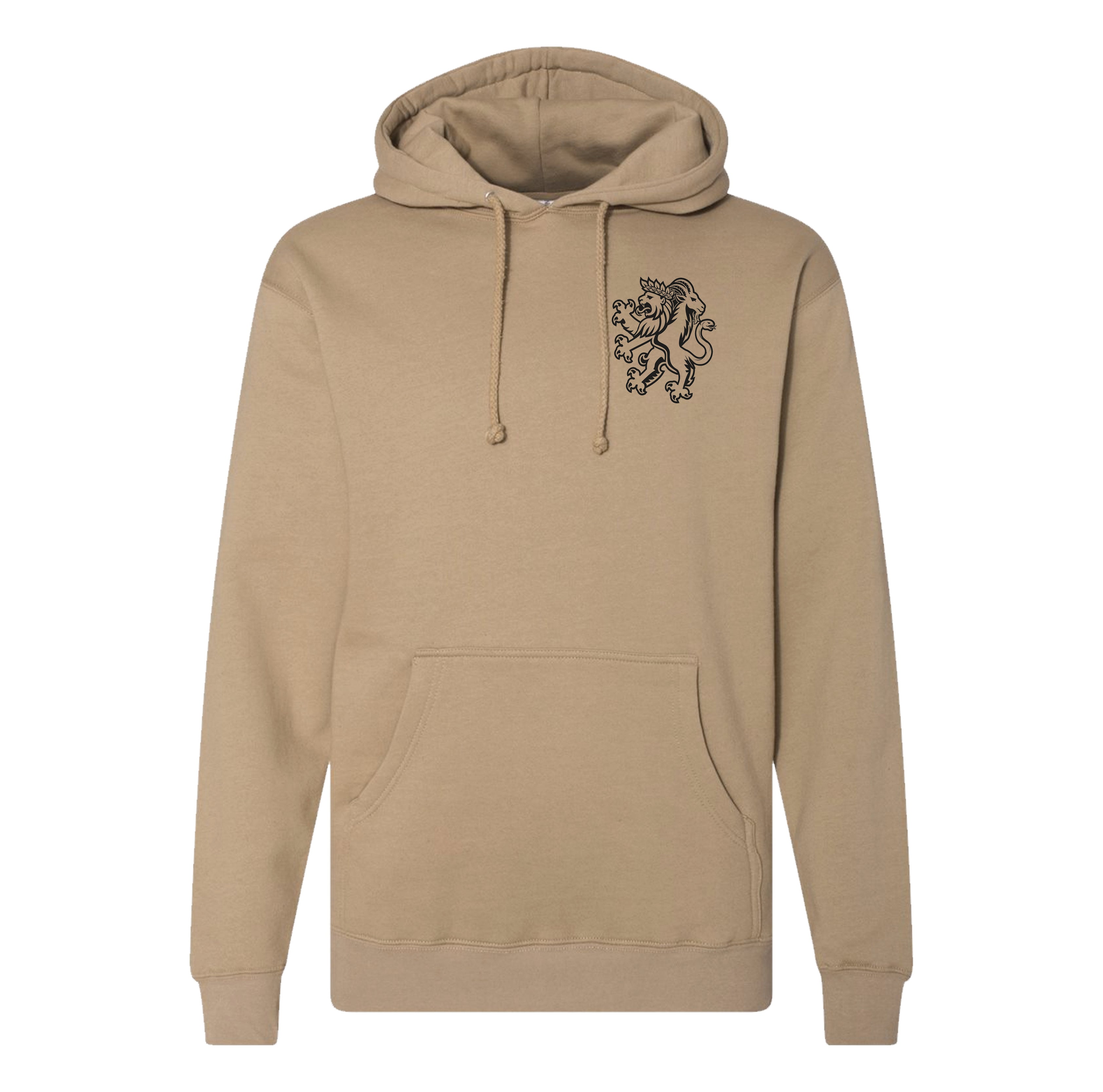 Heraldic Chimera Subdued Hoodie