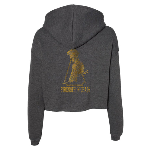 Chaos Breach Spartan Crop Hoodie