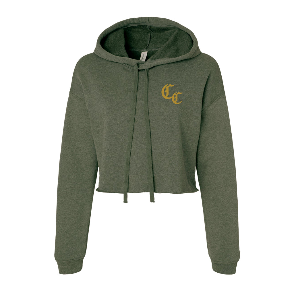 Chaos Breach Spartan Crop Hoodie