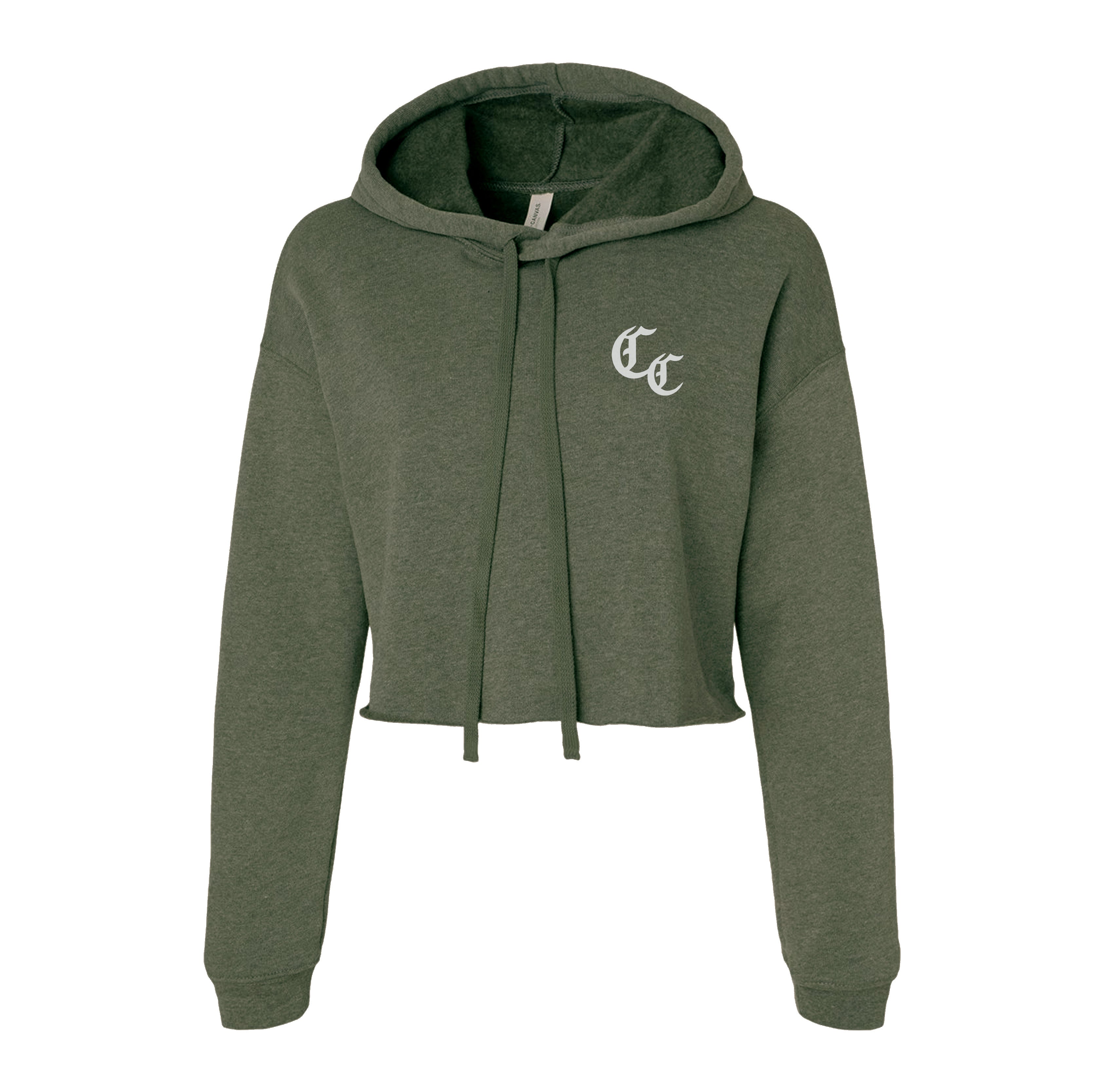 Chaos Breach Spartan Crop Hoodie
