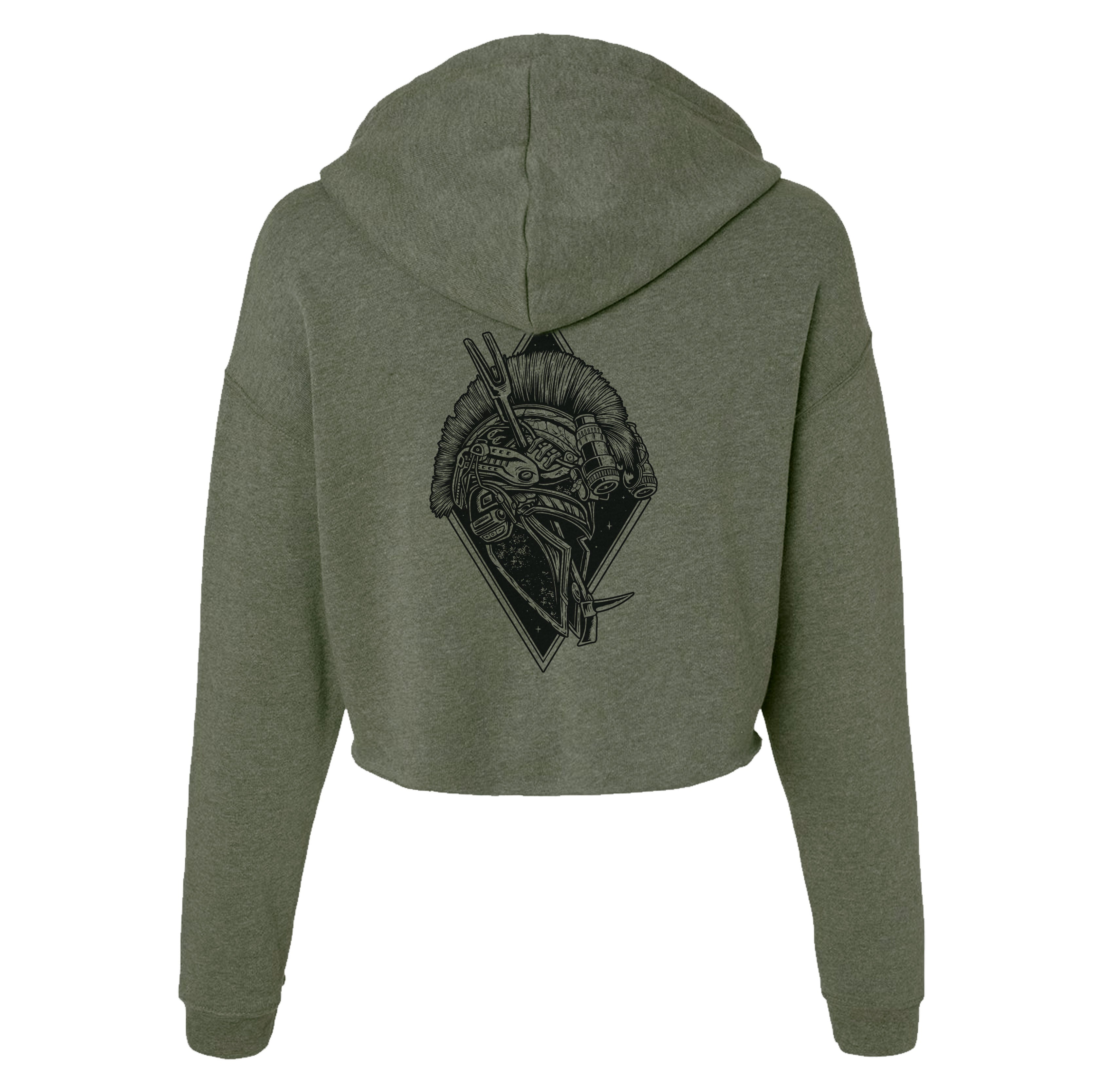 Phalanx Nocturne Crop Hoodie