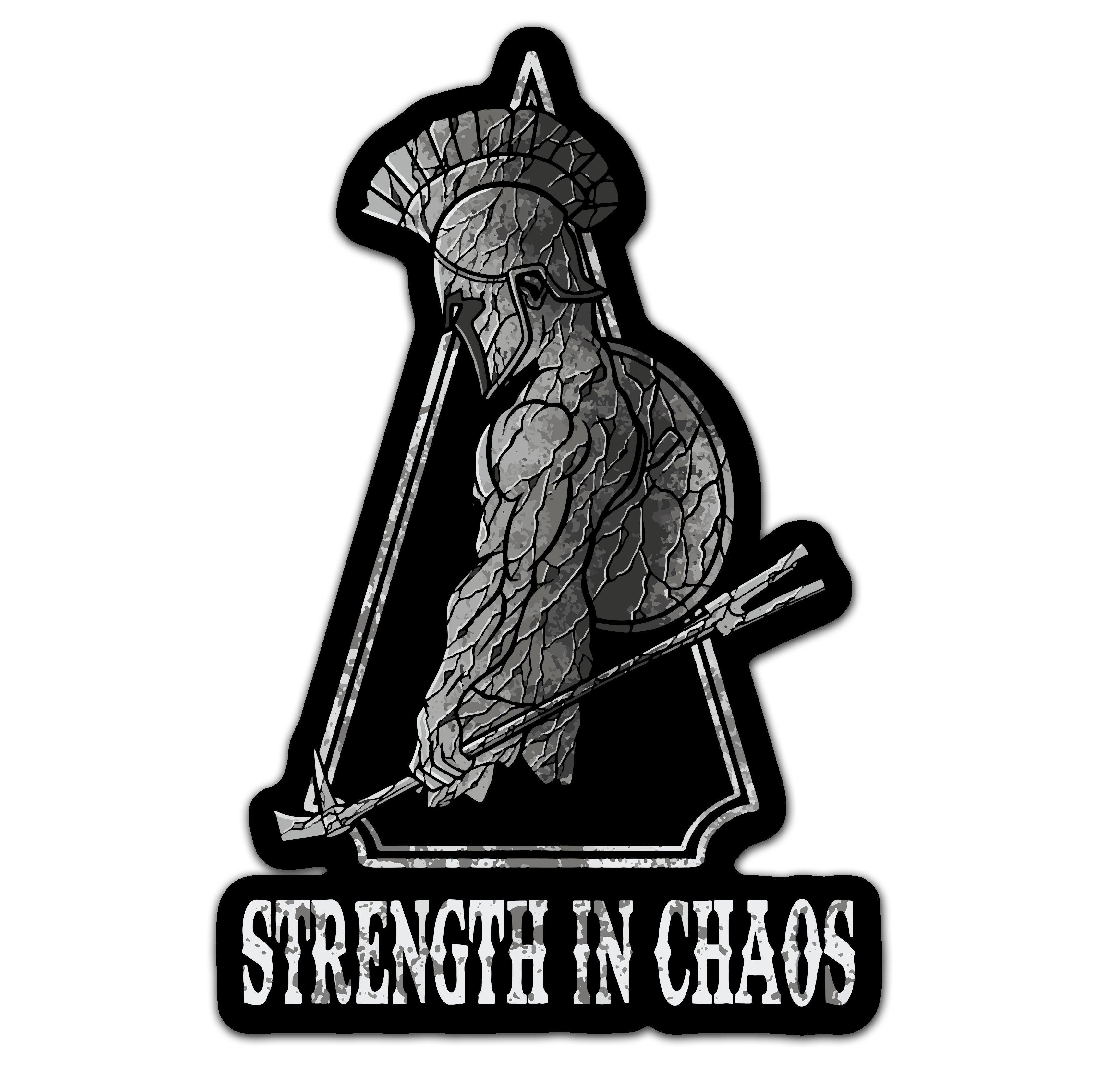 Chaos Breach Spartan Sticker