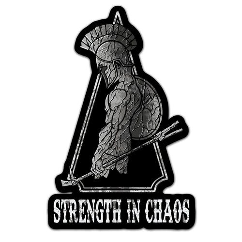 Chaos Breach Spartan Sticker